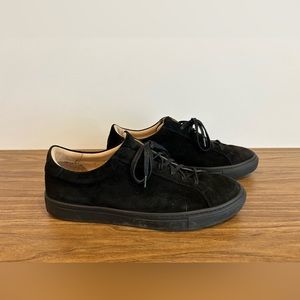 Black suede Suitsupply shoes, men’s size 10.5 US